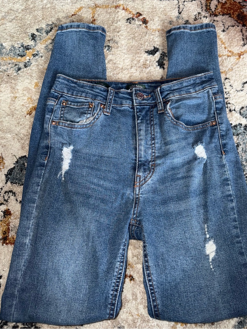 Wild Fable Distressed High-Rise Skinny Jeans - Size 4